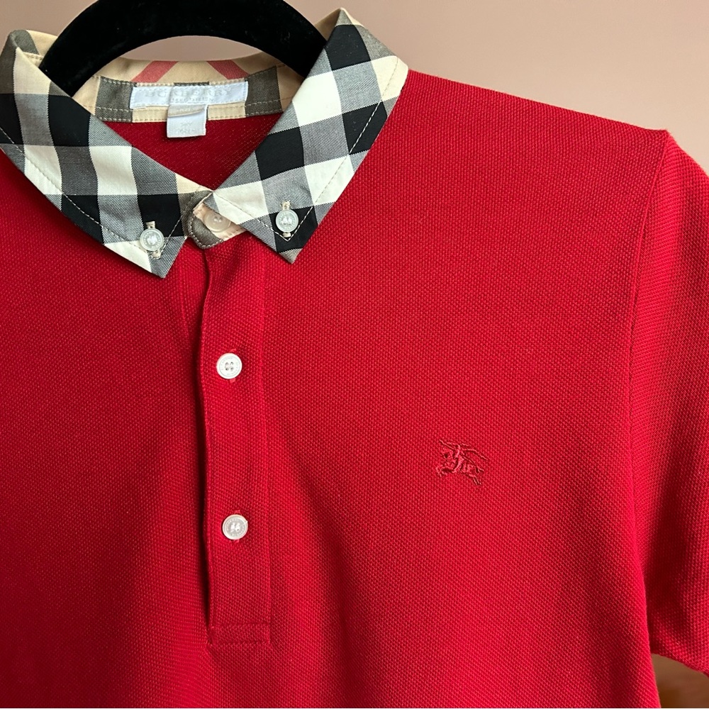 Authentic Burberry boys polo shirt. 14Y size